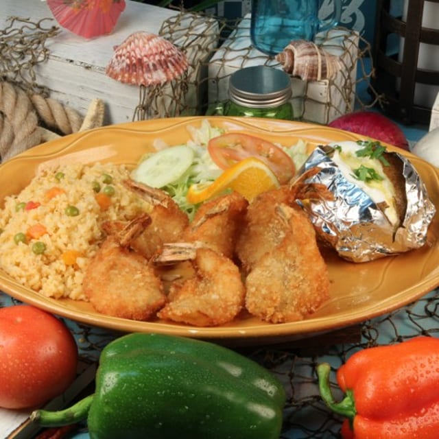 30. Camarones Empanizados / 30. Breaded Shrimp.