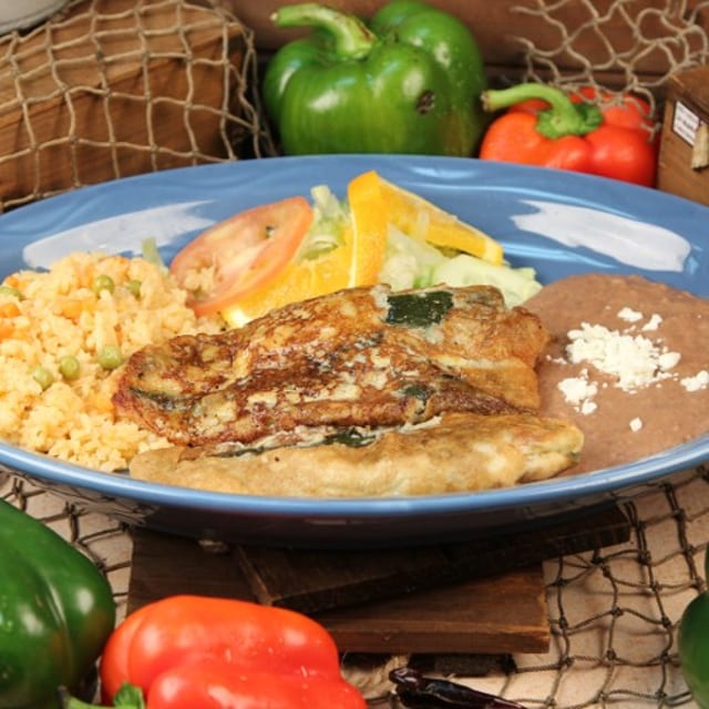 1. Chile Relleno / 1. Stuffed Peppers.