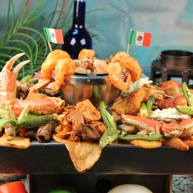 A. Parrillada Cielo, Mar y Tierra (Por Persona) / A. Sky, Land And Sea Barbecue (Per Person).