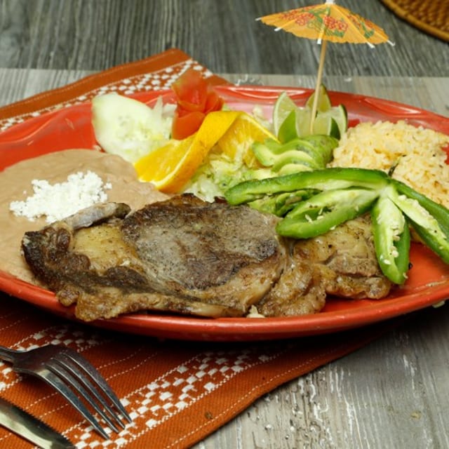 11. Carne Asada / 11. Grilled Steak.