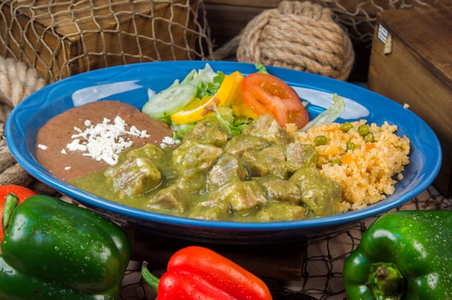 12. Costillas de Puerco en Salsa Verde / 12. Pork Ribs in Green Sauce